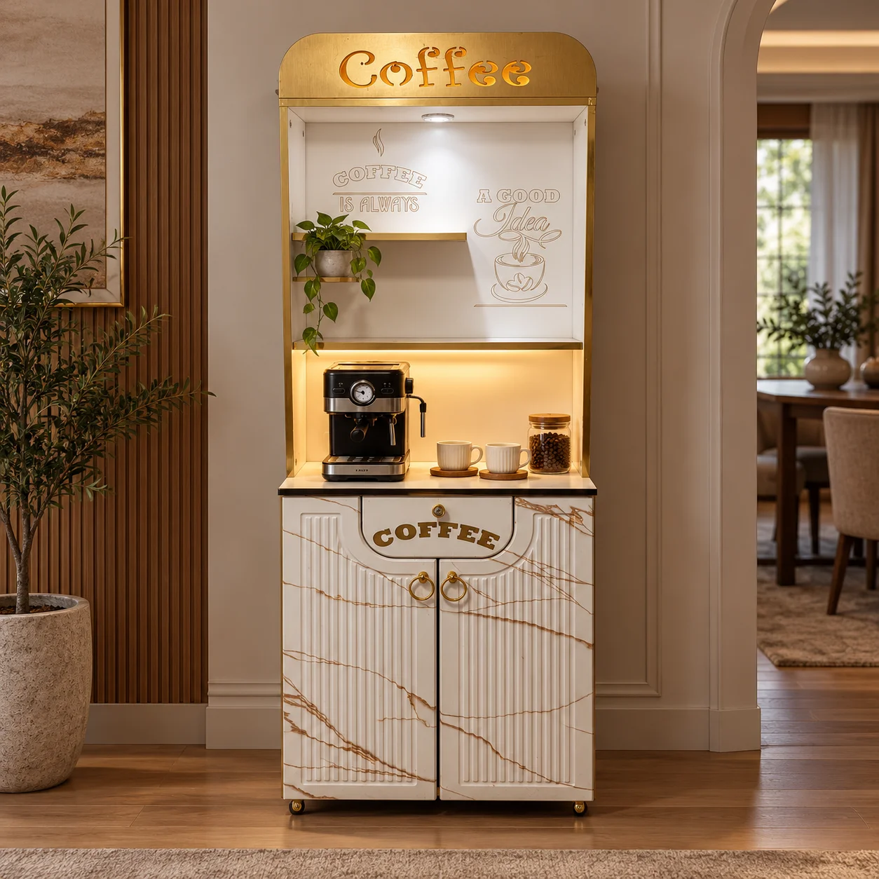 coffee corner - ركن القهوة العصري
